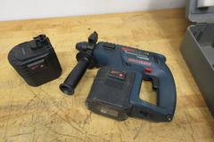 Bosch 24V Annihilator 11225 VSR Hammer Drill with 2 Batteries and Charger in Case