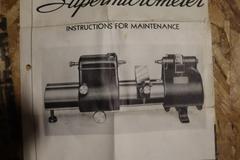 Pratt & Whitney Measurement Machine, Electronic, Super-Micrometer