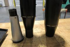 Scherr Tumico Lenses (2) 50x, (1) 20x, and (1) Edmund 30x Pocket Microscope, (1) Bosch & Lomb 32mm  0.10 Portable Microscope