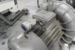 Rietschle Thomas Bora SAP 300 (01) Vacuum Pump and (2) Shelf Cart