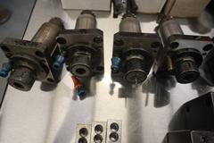 Miyano BND-34S CNC Lathe, C-Axis on Main and Sub-Spindle, 12 Station Turret, Parts Catcher & Conveyor, Chip Conveyor