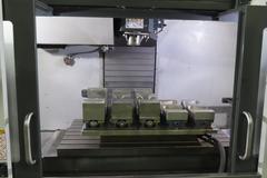 Haas VF-3SSYT CNC Vertical Machining Center with Midaco Pallet Changer, Thru Spindle Coolant, Probing