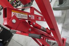 Strongway 2 Ton Hydraulic Engine Hoist with Lift Lever, Portable