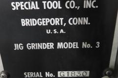 Moore No. 3 Jig Grinder and Accessories
