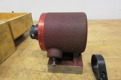 Suburban Tool 5C Collet Master Index Fixture: 7 1/2° Index Increments, 3 5/8 in Centerline Ht, in Wood Case