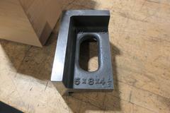 Challenger Precision Ground Angle Plate 5x8x4" in Wood Case