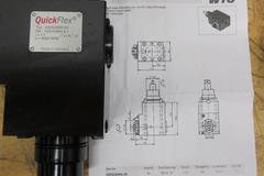 WTO QuickFlex Live Tool Holders for Eurotech Biglia T3, (1ea) Radial and Axial ER25 Collet Type, ***NEW IN BOXES**