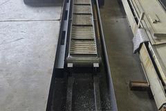 Okuma LT2000EX-H Chip Conveyor and Coolant Pan, 54-1/4" Discharge Height, UNUSED