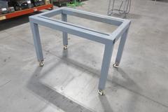 Heavy Duty Steel Rolling Base, with Swiveling Caster Wheels