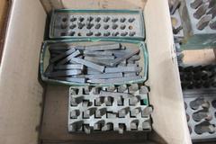 Number and Letter Stamps, Assorted Sizes