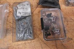 Assorted Hardware Sets, Cotter Pins, Brake Fittings, Lynch Pins, Battery Hydrometer, On/Off Switches