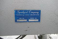 SpeedyCut ST-0 Tapping Machine with 5" Throat W/ Foot Pedal, Mounted On Metal Table