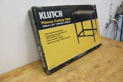 Klutch Plasma Cutting Table, 33" x 21.25" x 33", **New In Box**
