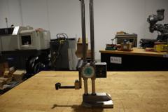 Double Column 12" Height Gage, Roller Dials, .001" Res