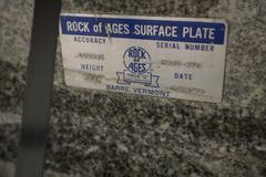 Bench Centers on Rock of Ages Granite Surface Plate