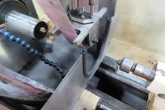 Jet GHB-1340A 13" x 40" Engine Lathe with Sandvik Oscillation Drive For Polishing and Prab PFA-20 Paper Filtration