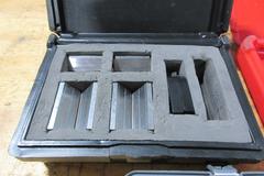 Small Vee Block Sets, Gage Blocks, (2) Suburban Tool Manual Magnetic Chucks 2.625" x 5.25"