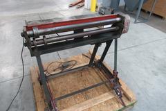 Thrifty Gang Slitter, Motorized 20 Gauge Capacity, (2) Sets of Blades, 3' Max Width, Single Phase