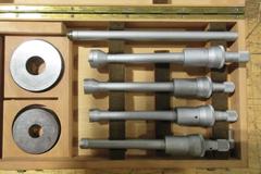 Bore Micrometers 3 Point Contact, (3) SPI .8" - 2", (1) Mitutoyo Digital .5" -.8", (1) Fowler 1.375" - 2", Etalon Set .400" - .800"