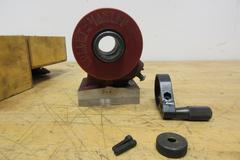 Suburban Tool 5C Collet Master Index Fixture: 7 1/2° Index Increments, 3 5/8 in Centerline Ht, in Wood Case