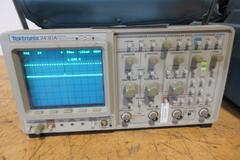 Tektronix 2430A and Tektronix 366 Oscilloscopes with Assorted Manuals and Accessories