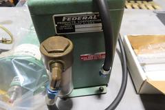 Sheffield Precisionaire Air Gauge, Federal Dimensionair Air Gauge to 0.00002", Federal AFL-9 R-2 Oil/Water Seperator and Accucal Flowmeter