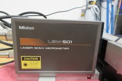 Mitutoyo Laser Scan Micrometer with Measuring LSM-501 and Display Unit LSM-6000