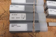 Iscar 5/8" Inserted Part Off Tool Holders (7) *New* DGTR 16B-3D35 with (1) Slightly Used, (3) *New* DGTL 16B-3D35