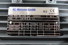 AC Motoren GmbH Motor - FCPA 90L-4/HE & Scherzinger Pump - 351/251 FA/M1.5