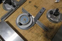 Mitutoyo Precision Vernier Protractors, and (1) Digital 