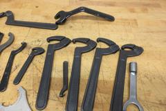 Tool Holder Wrenches, Adjustable/Rigid Spanner, Collet Nut