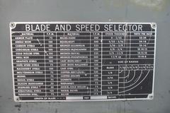 Roll-In Vertical Band Saw, 3/4" Blade, Gravity Blade Feed,Vise and Clamp