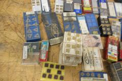 Carbide Turning Inserts, Many Brands and Types, with Bag Of Insert Wrenches