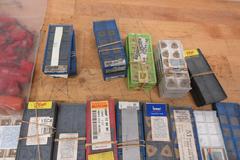 Carbide Turning Inserts, Many Brands and Types, with Bag Of Insert Wrenches