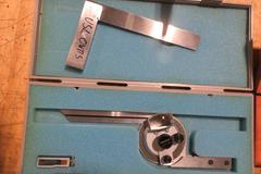 Mitutoyo, Starrett and Other Precision Protractors and Squares