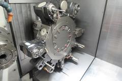 Miyano BNX-51MSY CNC Turning Center with Live Milling, Y-Axis, Sub Spindle, Bar Feed, Chip Conveyor (2017)