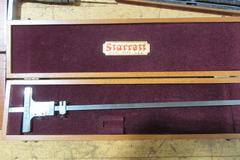 Depth Micrometers with Various Length Barrell Attachments, Starrett, Brown & Sharpe and Others