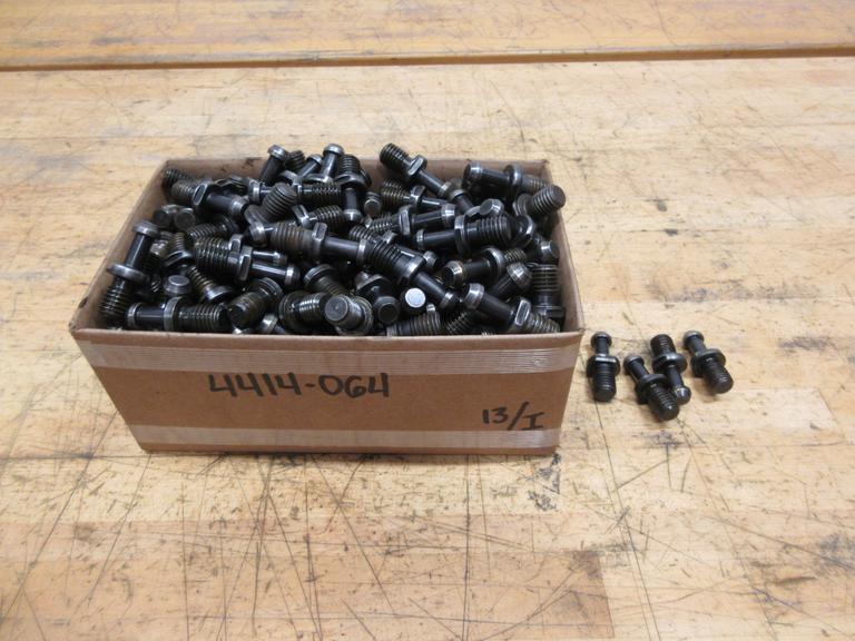 Command RB4E-0003 Used 40 Taper Tool Holder Retention Knobs, Box Full Dozens of pcs