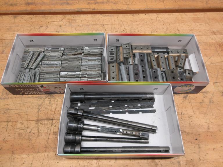 Sunnen Hone Shoes for P28 Mandrels (50+ pcs), P20 & P28 Mandrels (5pcs), Wedges for P28 Mandrels (4 pcs), P28 Honing Stones (100+ pcs)