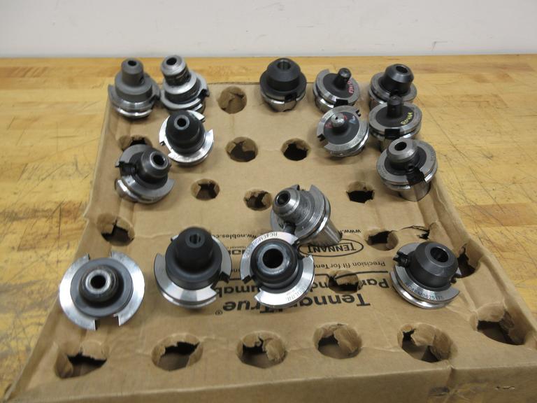 CAT40 Tool Holders End Mill Type (15 pcs), Assorted Brands