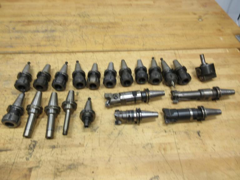 CAT40 Tool Holders, Assorted Types, Acura-Flex Collet, ER-16 Collet, Assorted Boring Mills