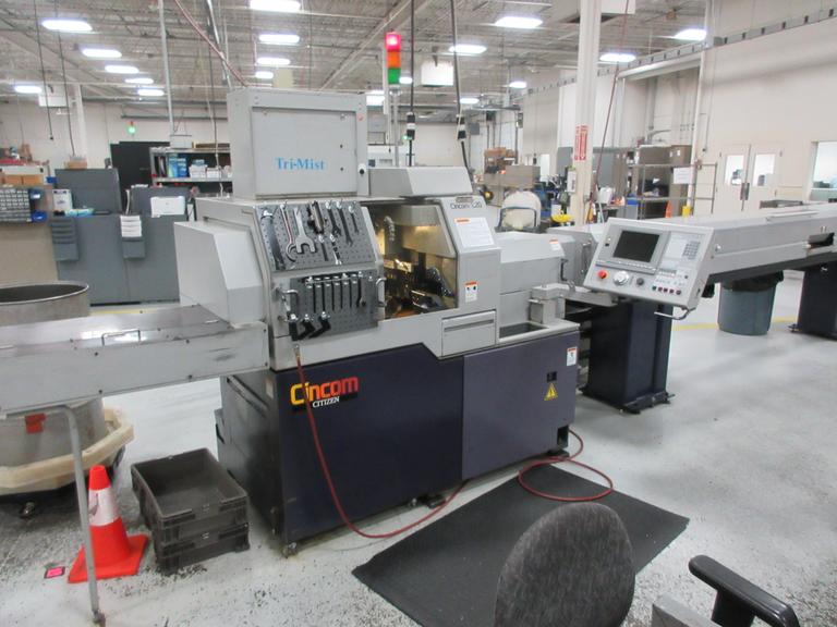 Citizen L20 Type VII CNC Swiss Screw Machine with Citizen CAV20L-iS 12' Magazine Barfeeder