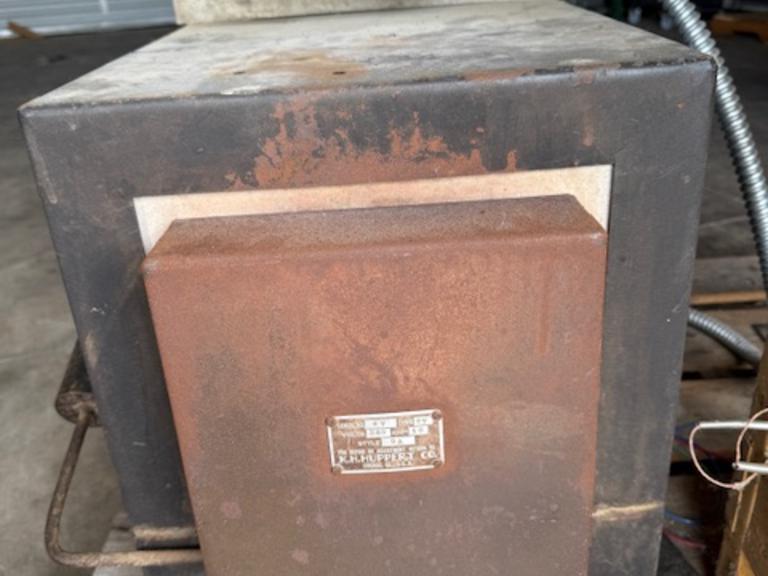 K.H. Huppert Heat Treat Oven, Type ST, Style 9A