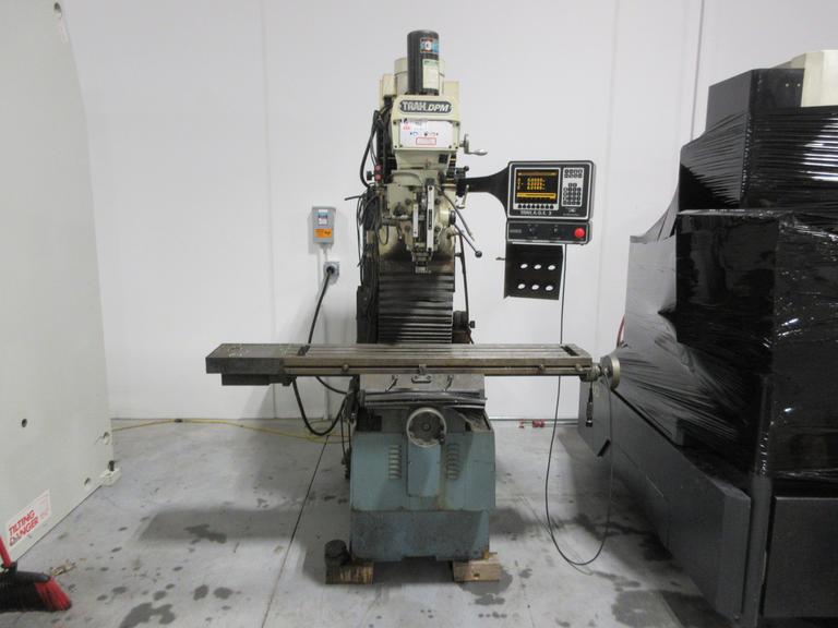 Trak DPM Bed Mill with A.G.E 3 Control Unit, 2 Axis CNC with Power Quill and Z axis Scale