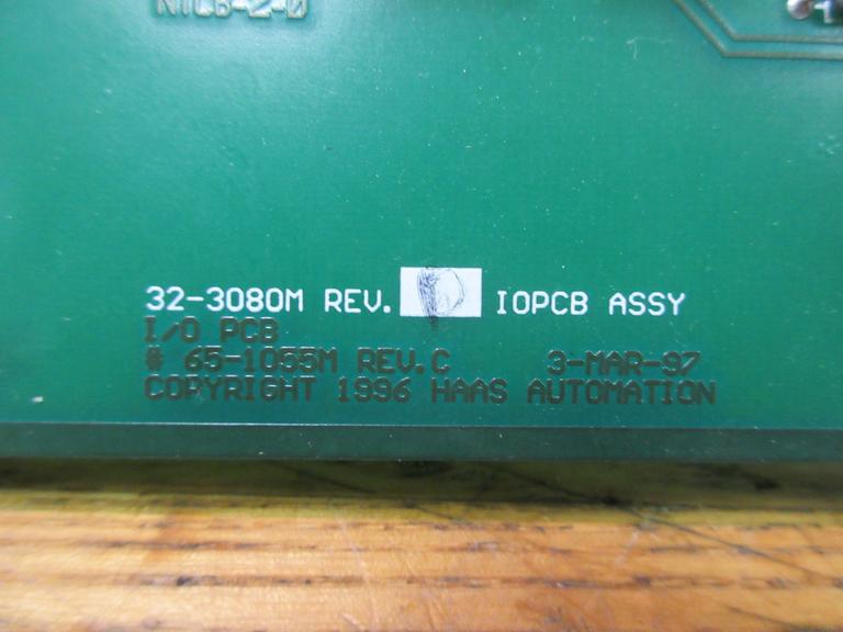 Used Haas  I/O PCB Board #32-3080M Rev. D