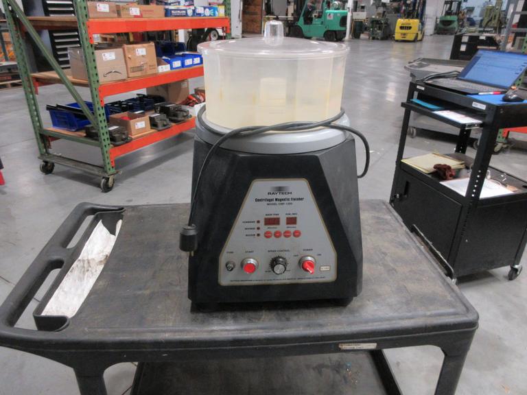 Raytech Centrifugal Magnetic Finisher, Model CMF-1200
