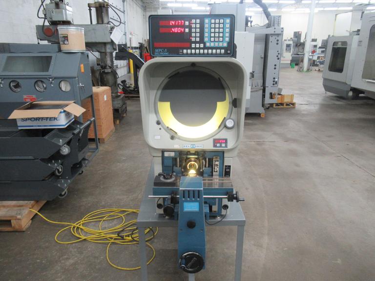 Deltronic DH14-MPC4 14" Optical Comparator with MPC-5 2-Axis Readout, Surface and Profile Illumination