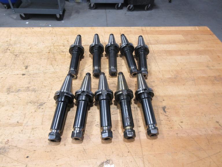 Kennametal CAT40 Tool Holder, ER20 Collet Type, (10 pcs) 6" Gage Length