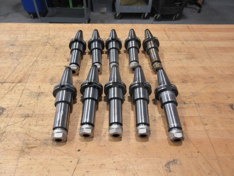 CAT40 Tool Holder, ER20 Collet Type, (10 pcs) 6" Gage Length