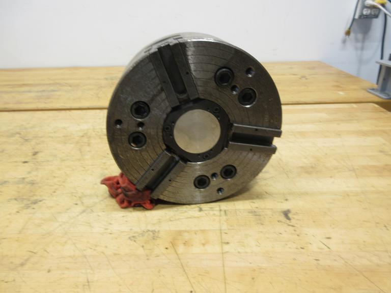 MMK 10 " 3 Jaw Power Lathe Chuck HA8-10-66, A2-8 Mounting with Center Plug and Mounting Bolts